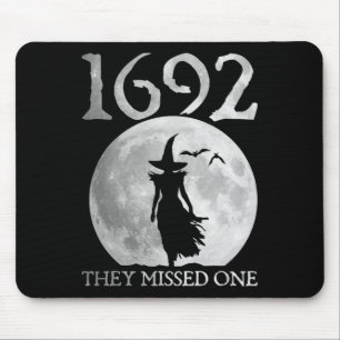 Retro 1692 sie vermissten eine Hexe Salem 1692 Hal Mousepad