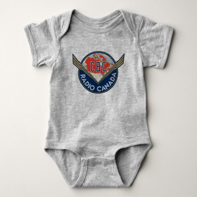 Retro 1940-1958 baby strampler (Vorderseite)