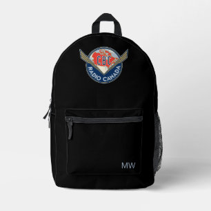 Retro 1940-1958 bedruckter rucksack