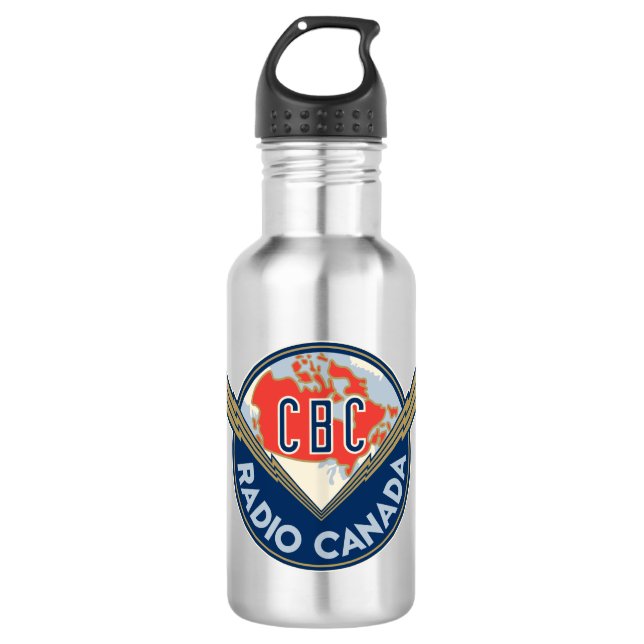Retro 1940-1958 Flasche Edelstahlflasche (Vorderseite)