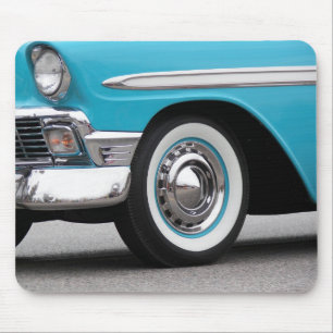 Retro 1956 Türkis Auto Mousepad