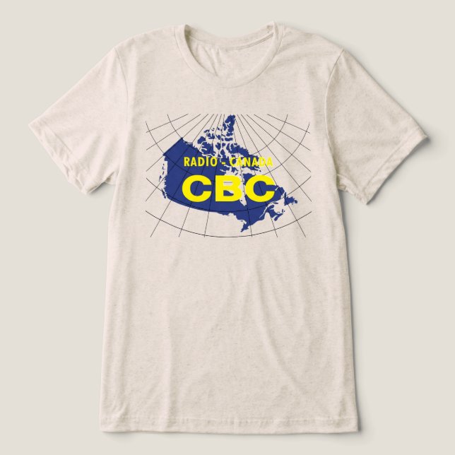 Retro 1958-1966 Logo Tri-Blend Shirt (Design Vorderseite)