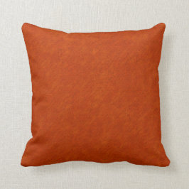 Retro 1965 gebrannte Orange Kissen