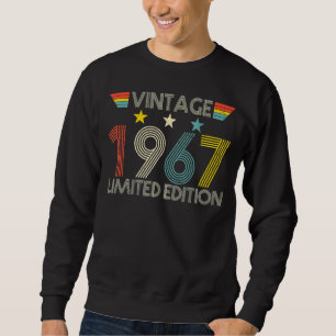 Retro 1967 55. Geburtstagsgeschenk 55 Jahre alt Sweatshirt