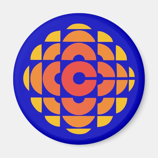 Retro 1974-1986 magnet (Vorne)