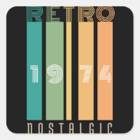 Retro 1974 nostalgisch