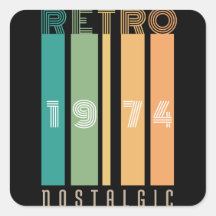 Retro 1974 nostalgisch