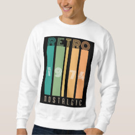 Retro 1974 nostalgisch sweatshirt