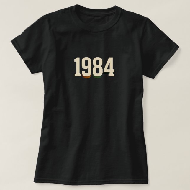 Retro 1984 Shirt (Design vorne)