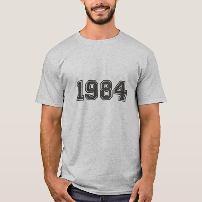Retro 1984 T - Shirt (Vorderseite)