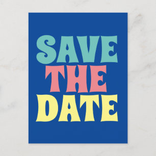 RETRO 1ENREGISTRER LA DATE SUPER Cartes postales
