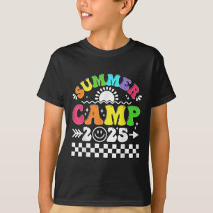 Retro 2025 Sommercamp Ferien Camper Matching Fa T-Shirt