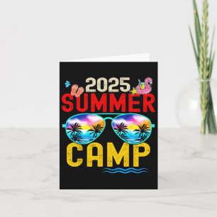 Retro 2025 Sommercamp-Urlaub Camper Matching Fa Karte