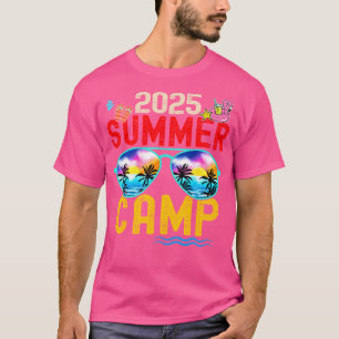 Retro 2025 Sommercampingplatz Matching Fa T-Shirt