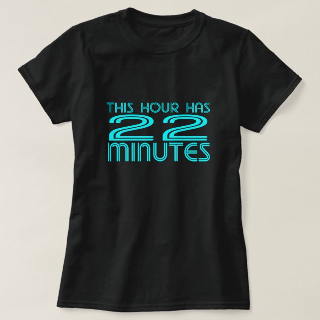 Retro - 22 Minuten für Frauen T-Shirt (Design vorne)
