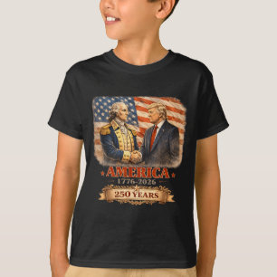 Retro 250 Jahre Amerika Jubiläum 250. Trump T-Shirt