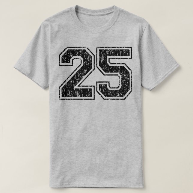 Retro 25 T-Shirt (Design vorne)