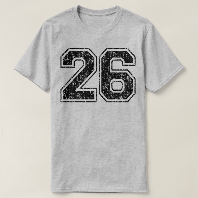 Retro 26 T-Shirt (Design vorne)