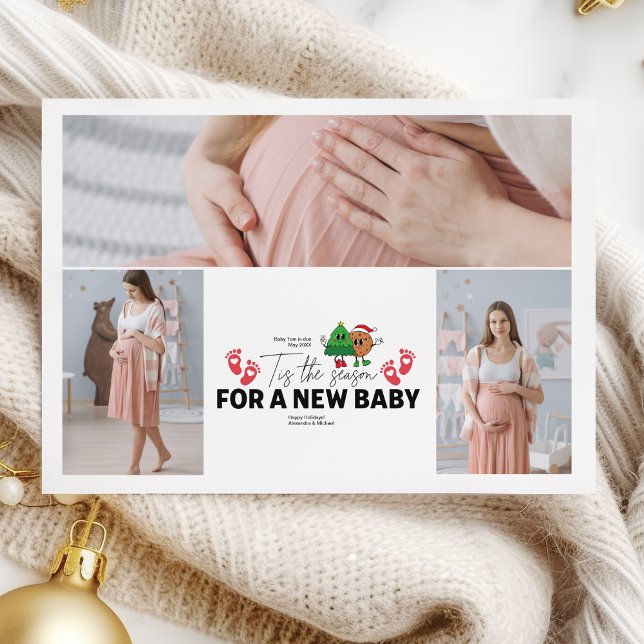 Retro 3 Foto Dies ist die Ankündigung der Schwange (Von Creator hochgeladen)