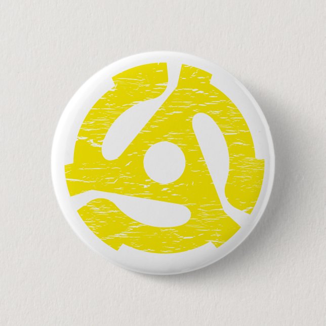 Retro 45 U/min Button (Vorderseite)