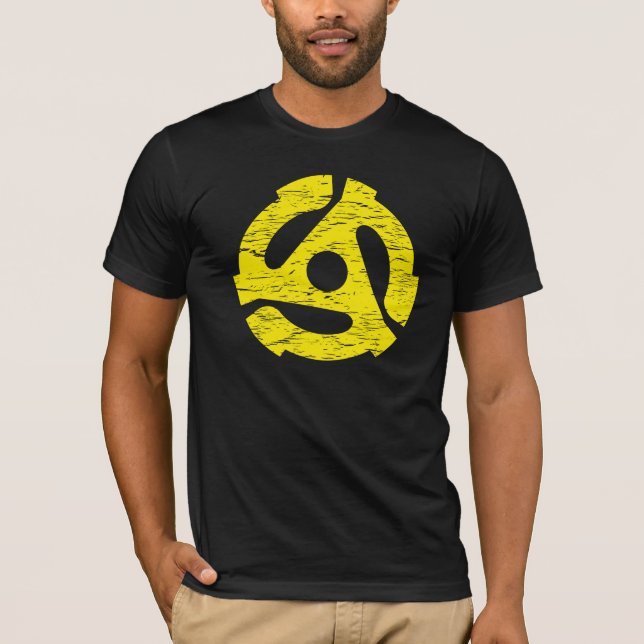 Retro 45 U/min T-Shirt (Vorderseite)