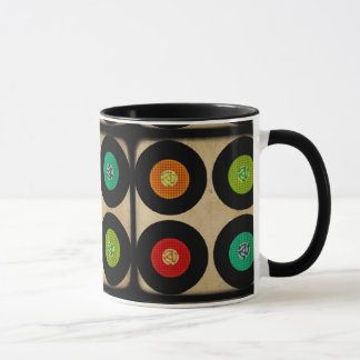 Retro 45 VinylRekordalbum Tasse