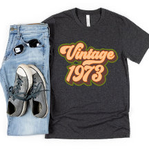 Retro 50. Geburtstag Vintag 1973 T - Shirt