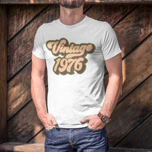 Retro 50. Geburtstag Vintage 1976 T-Shirt
