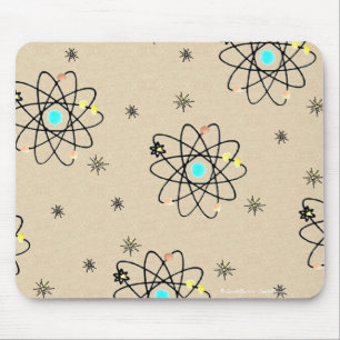 Retro 50er Atommarke Sandbekleidung & Geschenke Mousepad