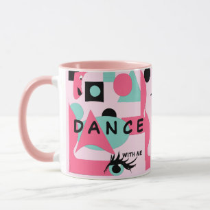 Retro 50er Coffee House Poesie Erinnerungen Tasse