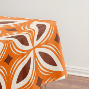 Retro-50er-Hawaiianisches Muster Tischdecke
