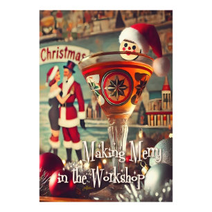Retro-50er-Jahre-Cocktail-Making-Weihnachts-Worksh Fotodruck