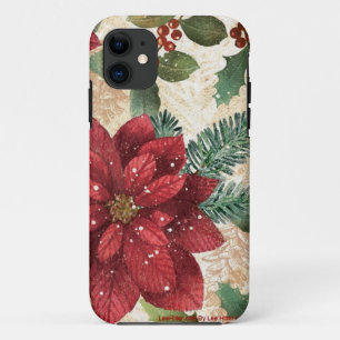 Retro 50er Poinsettia Rote Grüne Creme title_seo2