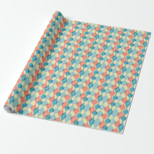 Retro 50's Style Feiertag Geschenkpapier