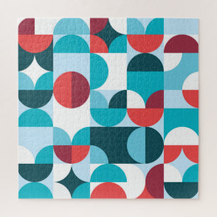 Retro 60er 70er minimalistisches Muster