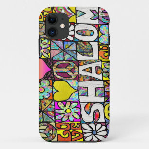 Retro 60er psychedelisches Schalom LIEBE title_seo2