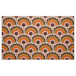 Retro 60s les années 70 tissu Mod