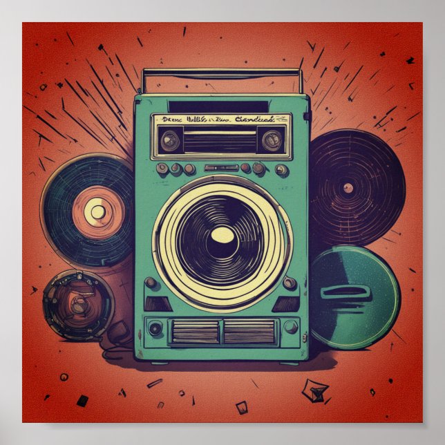 Retro 70 poster (Vorne)