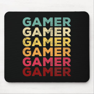 Retro 70er 80er 90s Video Game Men Boys Geschenk V Mousepad