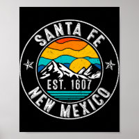 Retro 70er 80er Santa Fe New Mexico Nm