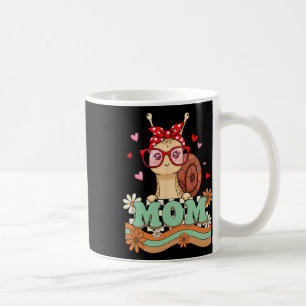 Retro 70er Blume Schnecke Mama Mama Oma Mutter D Kaffeetasse