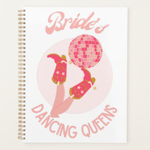 Retro 70er Bride's Dancing Queens Bachelorette Planer