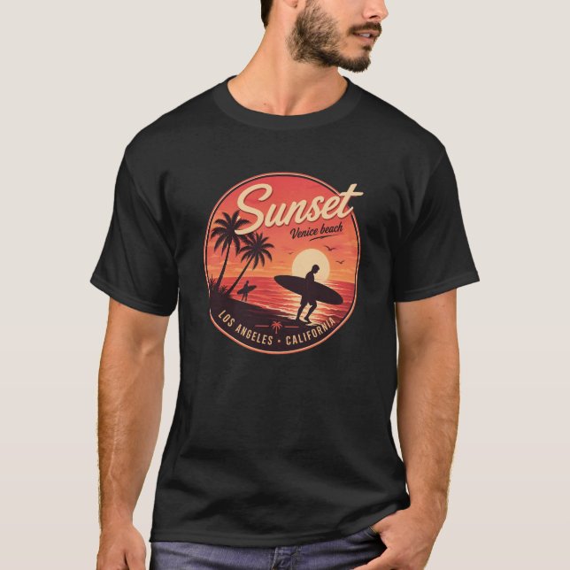 Retro 70er-Design  T-Shirt (Vorderseite)