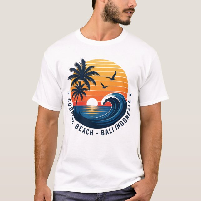 Retro 70er-Design  T-Shirt (Vorderseite)