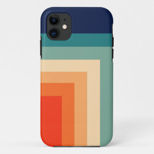 Retro-70er-Farbspalette-Wurfkissen Case-Mate iPhone Hülle