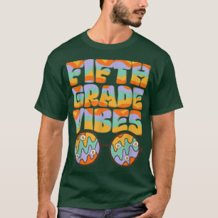 Retro 70er Fünfte Klasse vibes back to School Stud T-Shirt