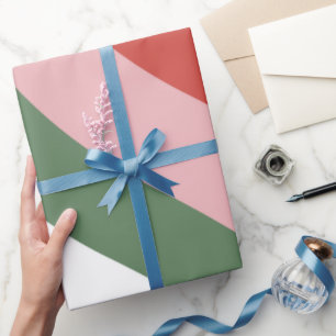 Retro 70er Jahre Buntes Geschenkpapier
