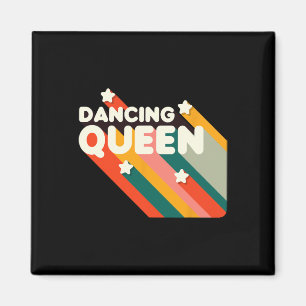 Retro 70er Jahre Dancing Queen Shirt Vintage Danci Magnet