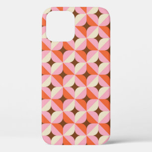 Retro-70er-Jahre geometrisches nahtloses Muster. Case-Mate iPhone Hülle