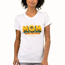 Retro 70er Jahre Mom-Typografie
